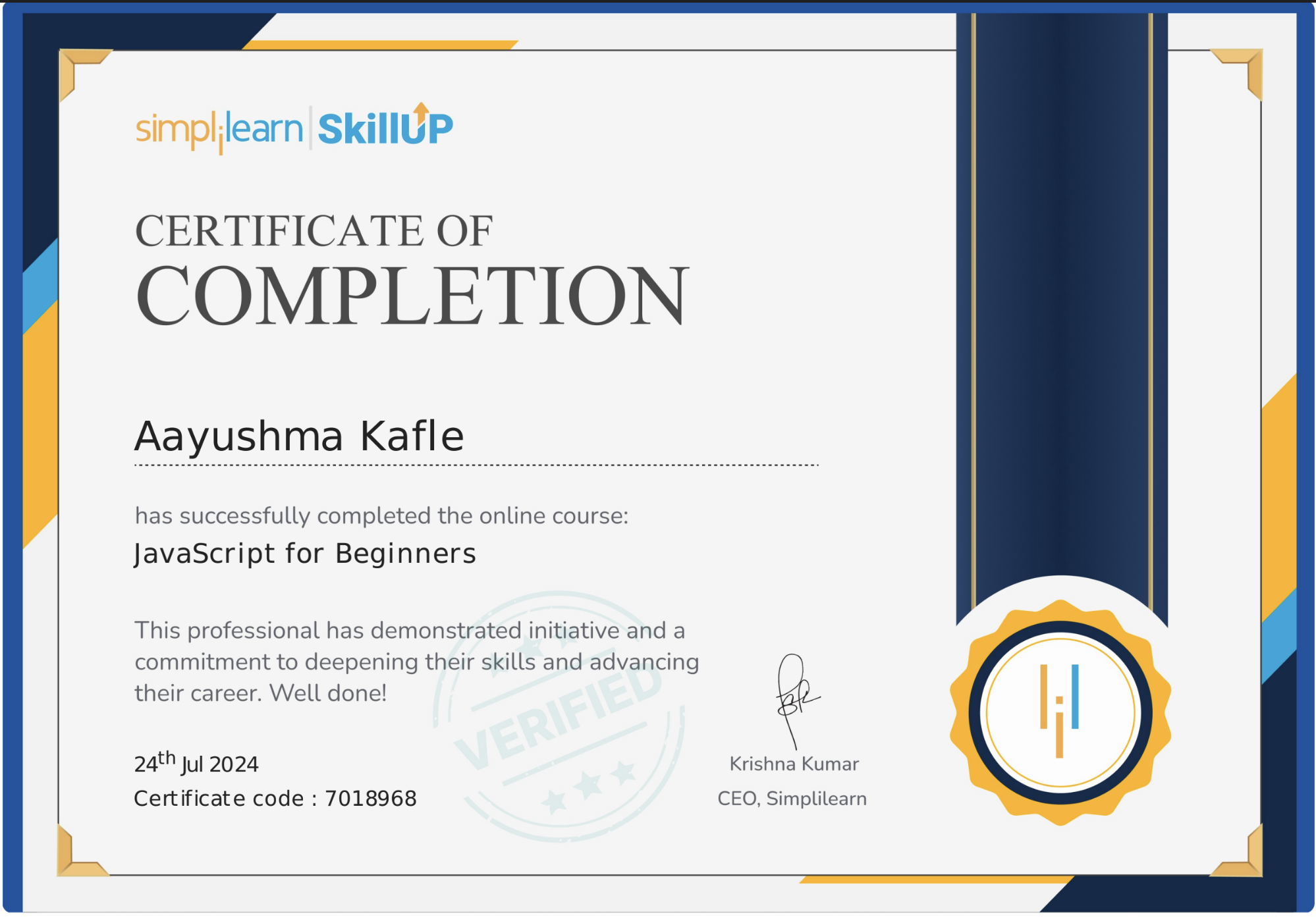 Online Course
